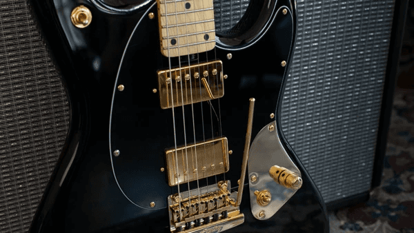 Sterling StingRay Guitar SR30 Jared Dines Stealth Black Elektrische Gitaar