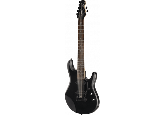 Sterling by Music Man JP70 John Petrucci Stealth Black 7-String Elektrische Gitaar
