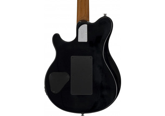 Sterling by Music Man Axis AX50QM Yucatan Blue Elektrische Gitaar