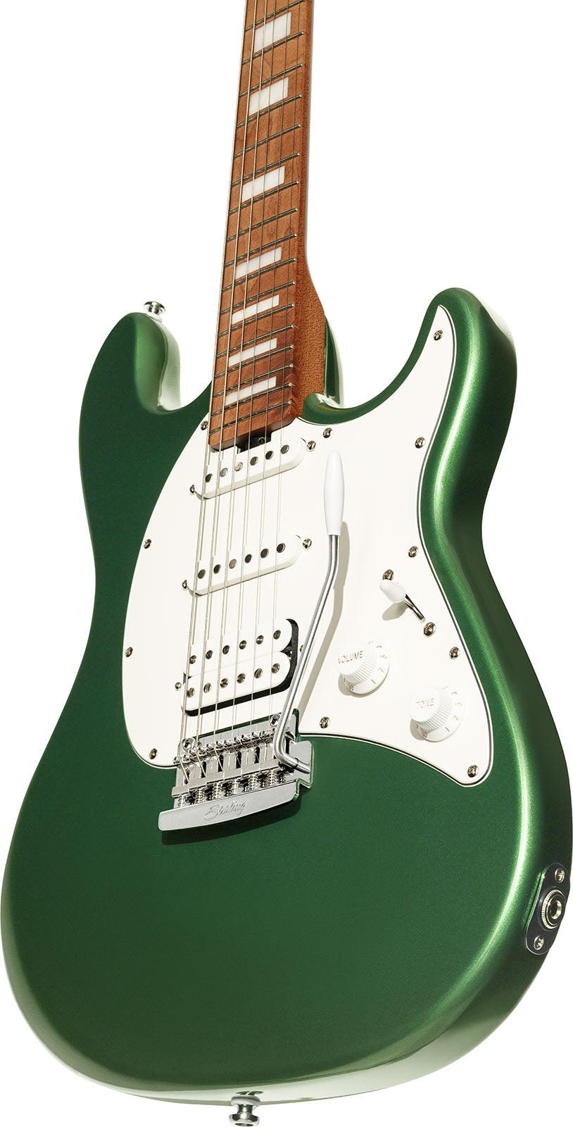 Sterling by Music Man CT50HSS Charging Green elektrische gitaar