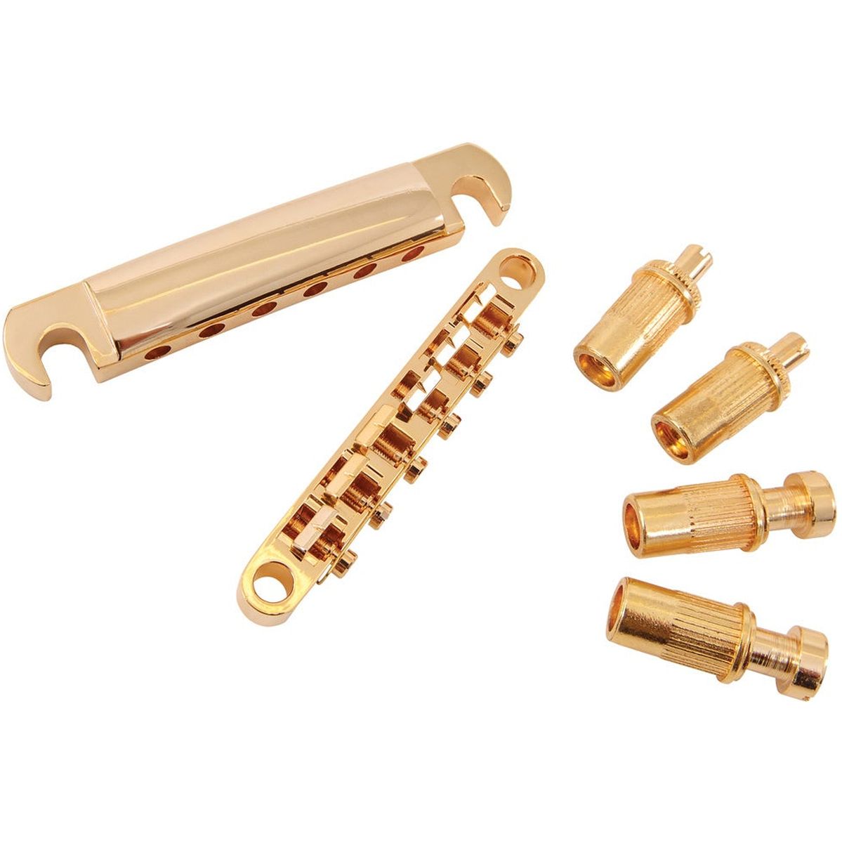Guitar Tech LP Style Bridge & Saddle-Gold