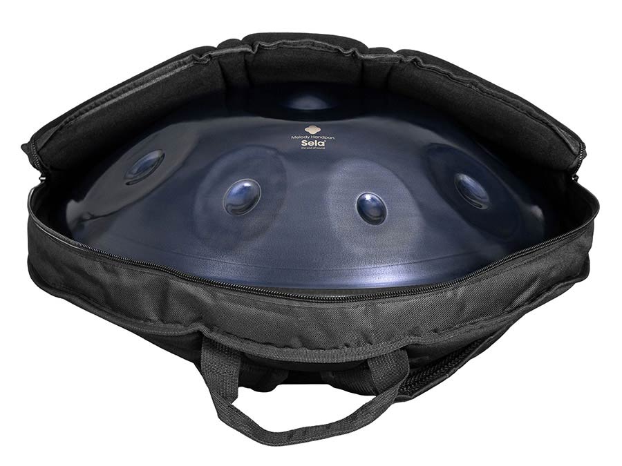 Sela 221 Handpan Steel D Amara, met tas