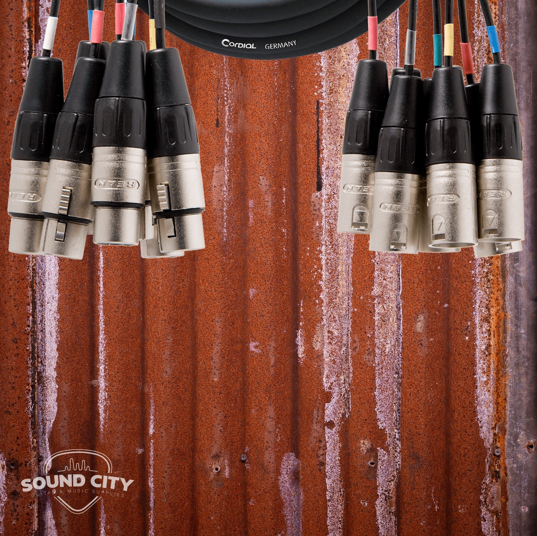 Cordial CML8-0FM5C 8/8 XLR Multikabel - 5m