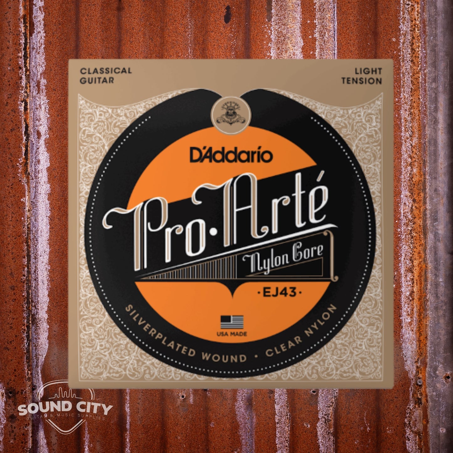 D'Addario EJ43 Light Tension, Pro-Arté Nylon Klassieke Gitaarsnaren