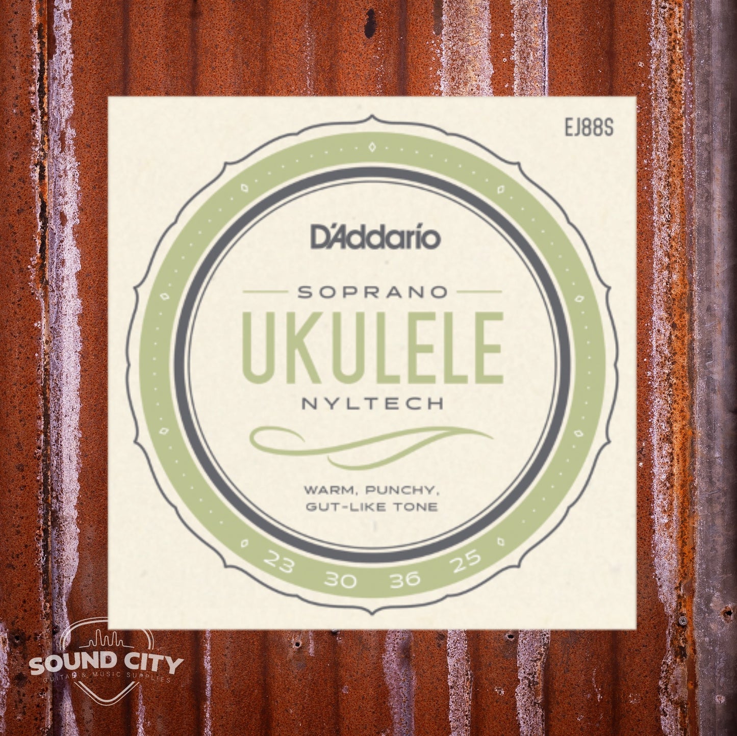 D'Addario EJ88S Soprano, Nyltech Ukelele snaren