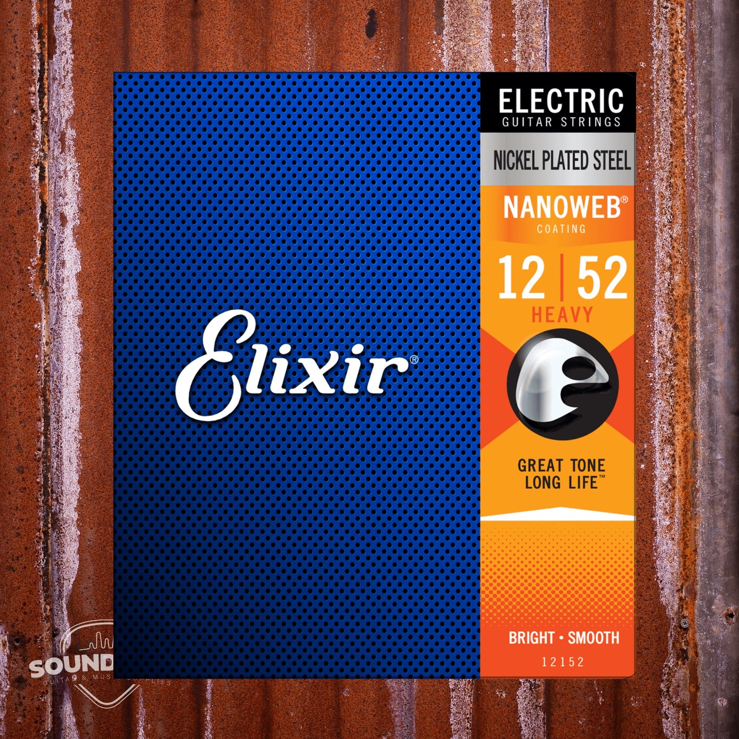 Elixir 12152 Electric Heavy 12-52 snaren