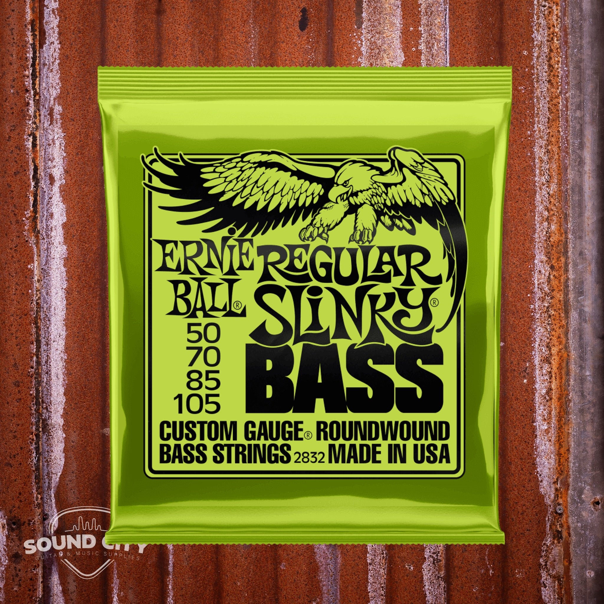 Ernie Ball 2832 Regular Slinky Bass 50-105 snaren