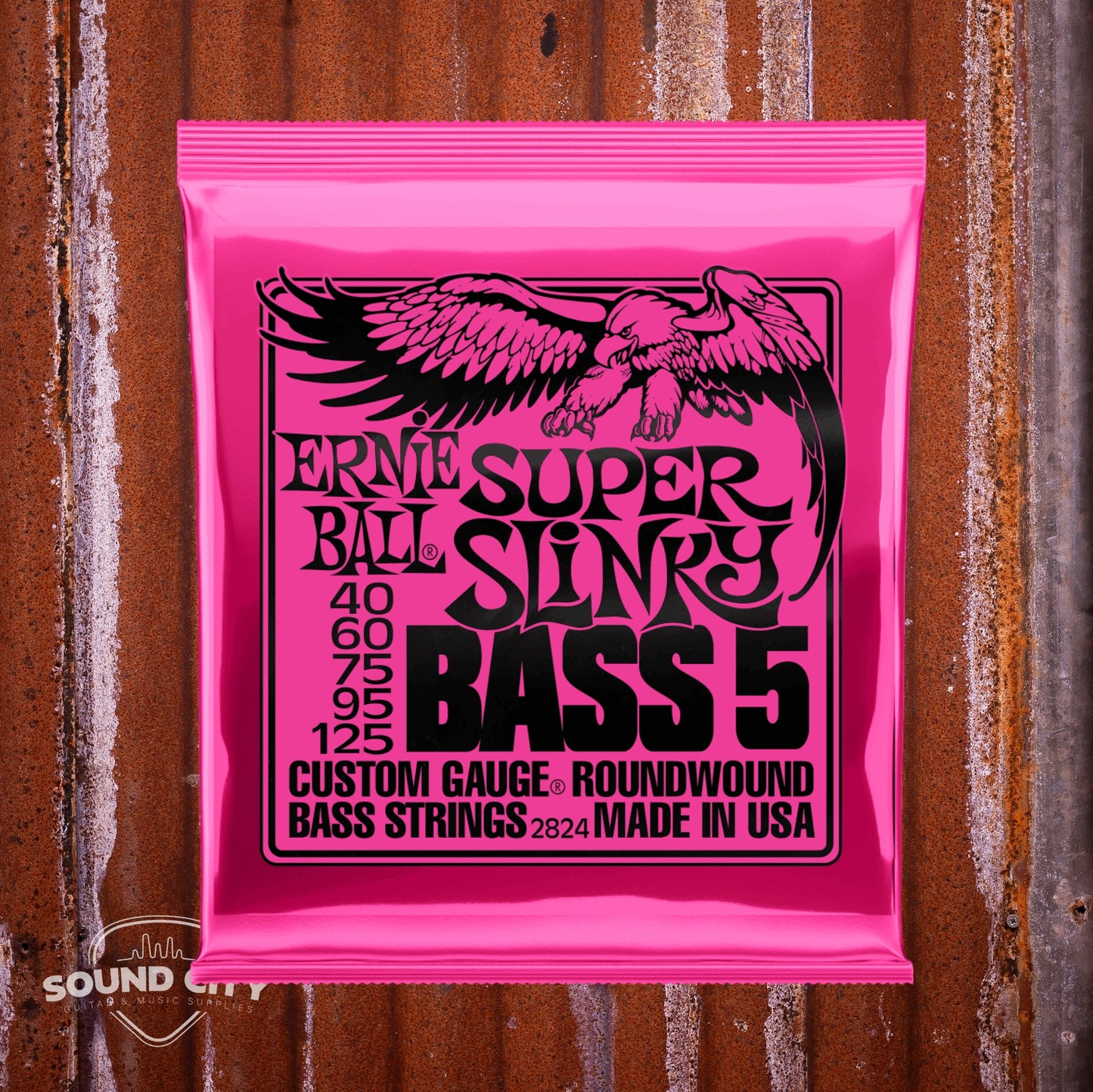 Ernie Ball 2824 Super Slinky Bass (5sn.) 40-125 snaren