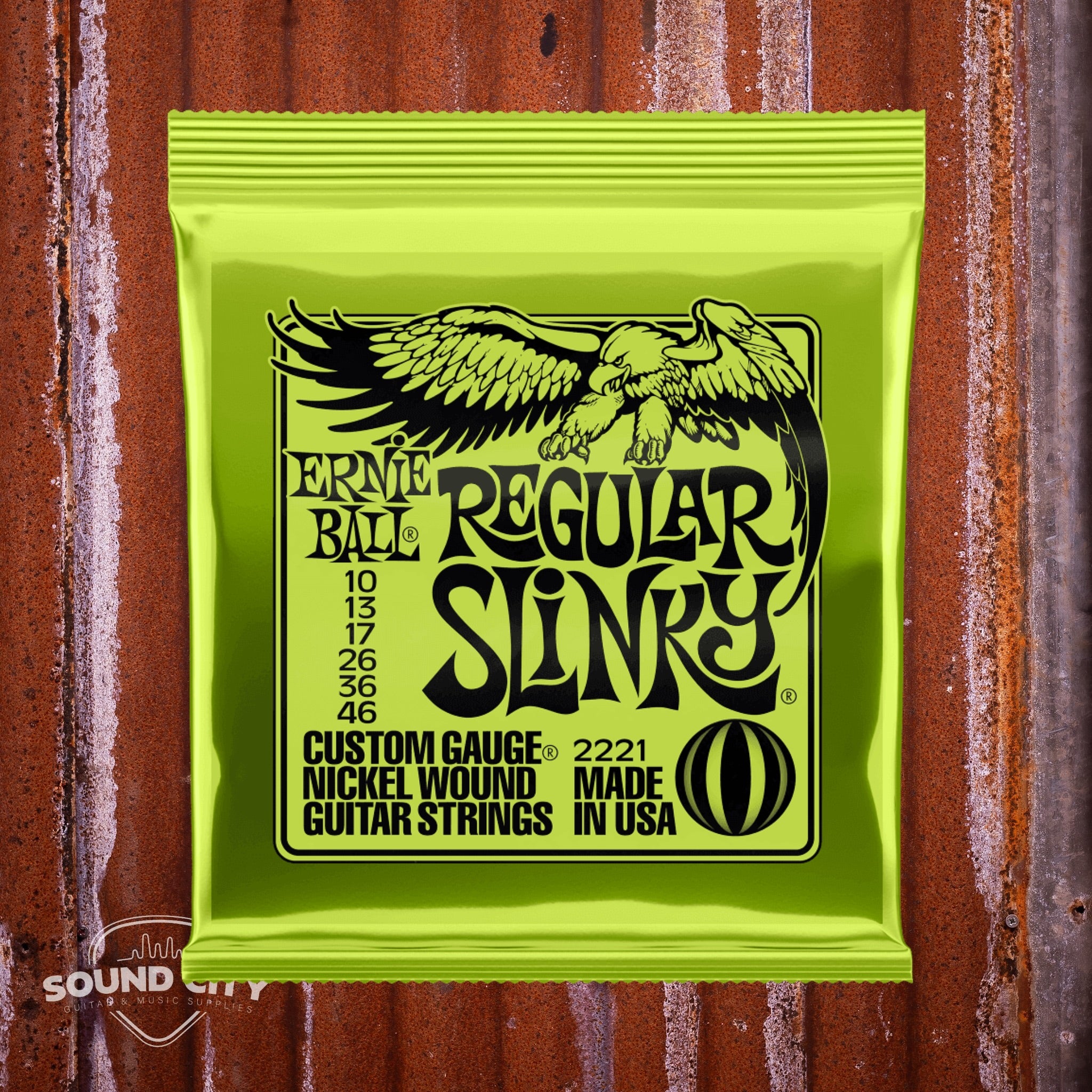 Ernie Ball 2221 Regular Slinky 10-46 snaren