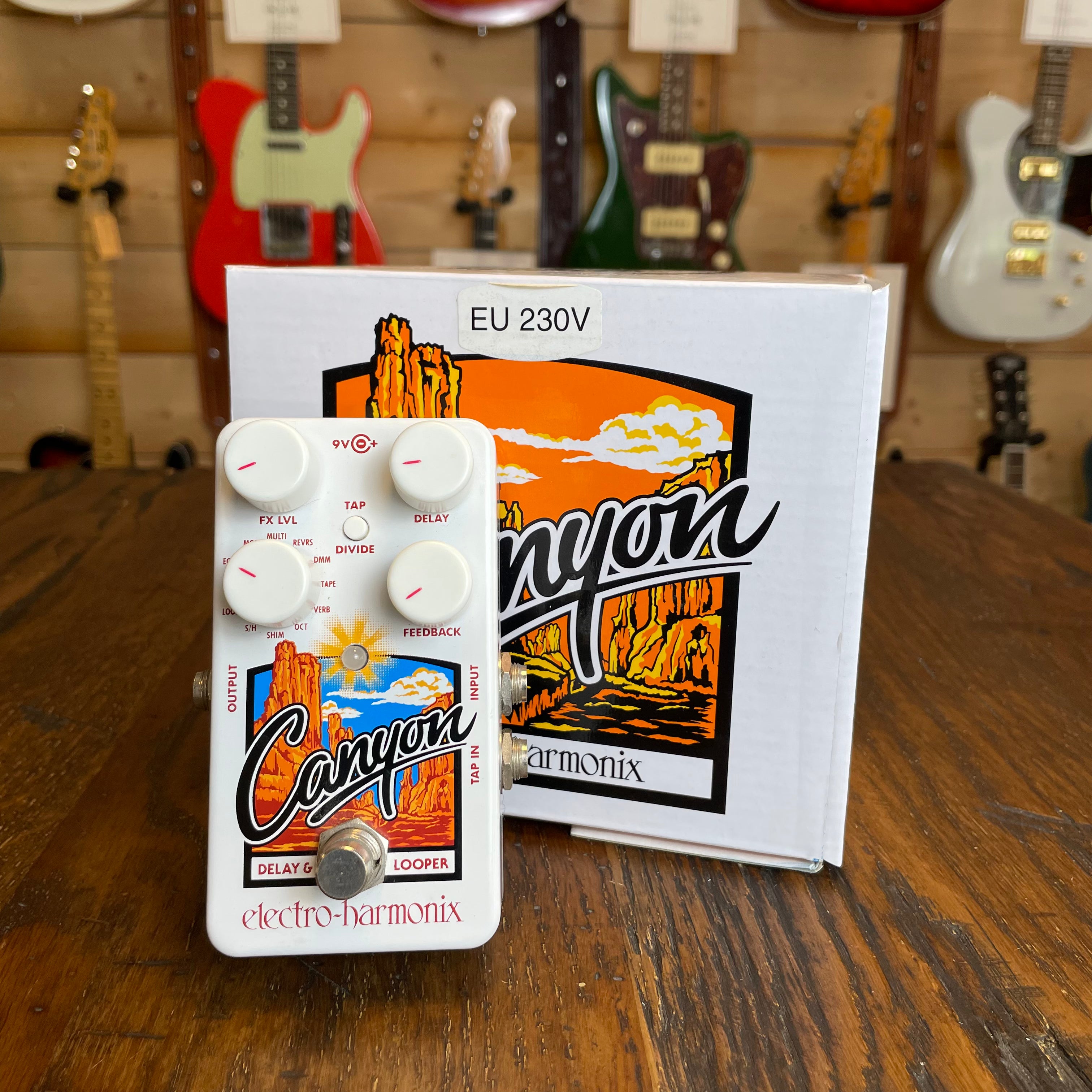 Electro Harmonix Canyon Delay & Looper effectpedaal (occasion)