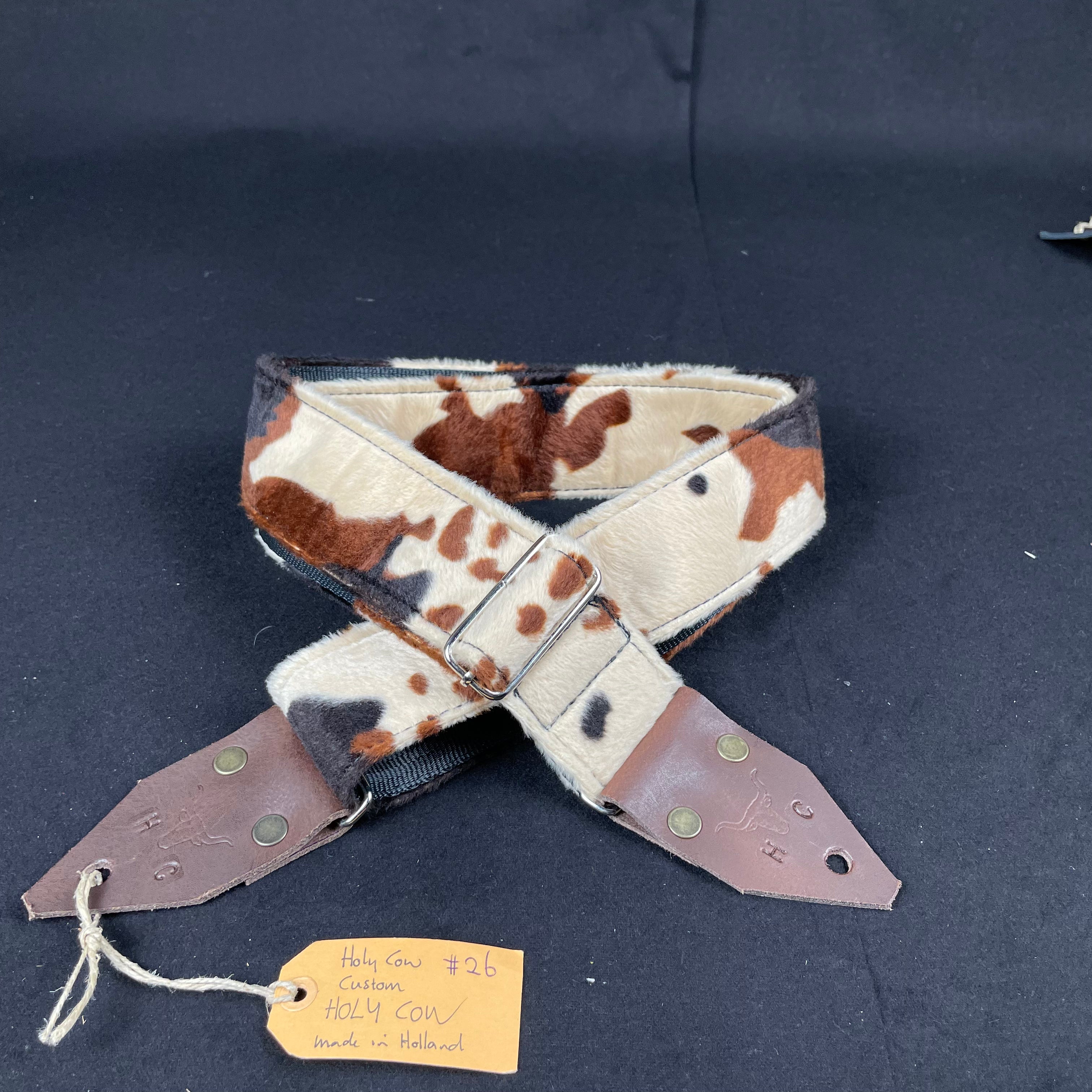 Holy Cow Real Vintage Guitar Strap #26