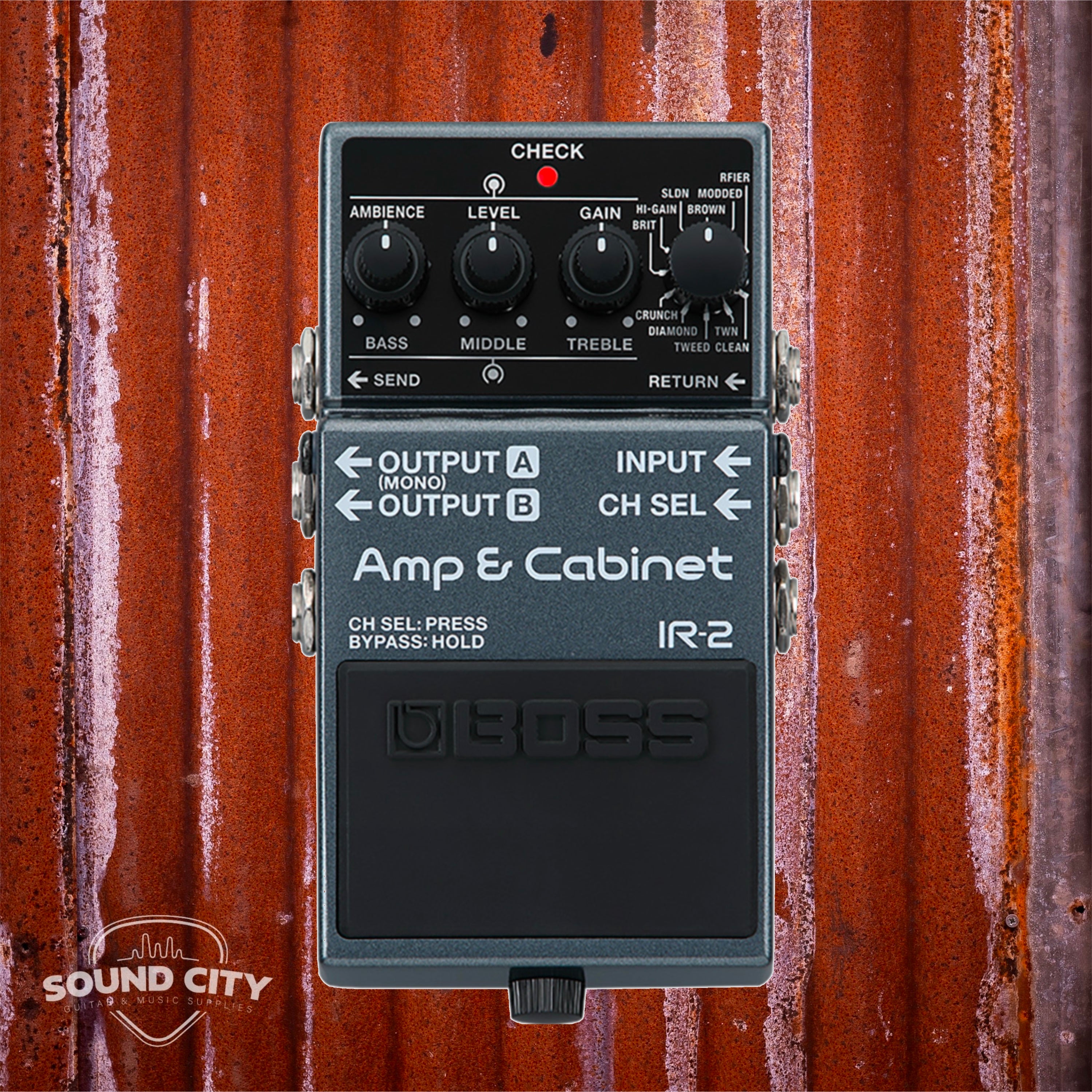 Boss IR-2 Amp & Cabinet Effectpedaal