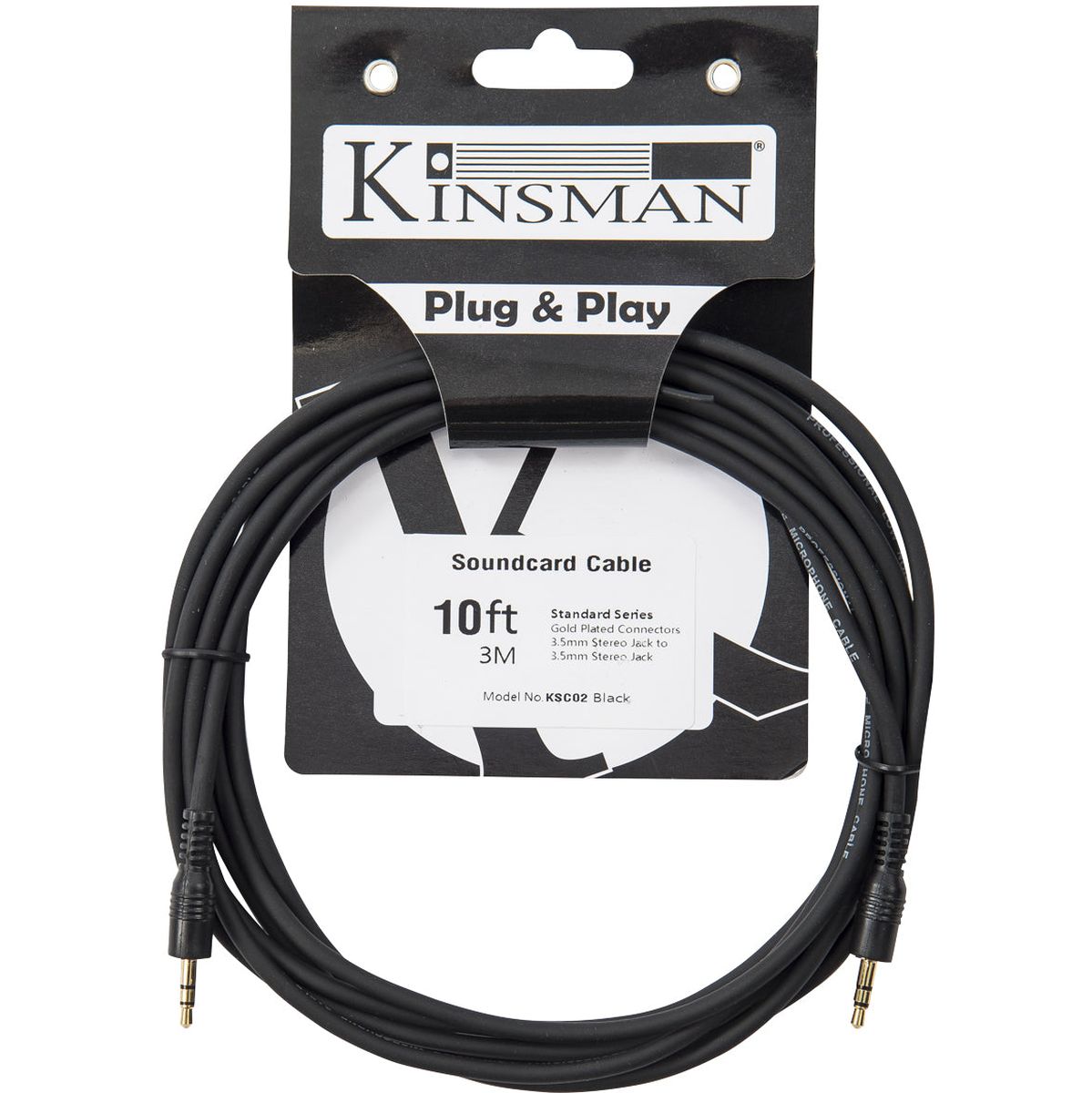 Kinsman Standard Connector Stereo To 3.5mm Jack