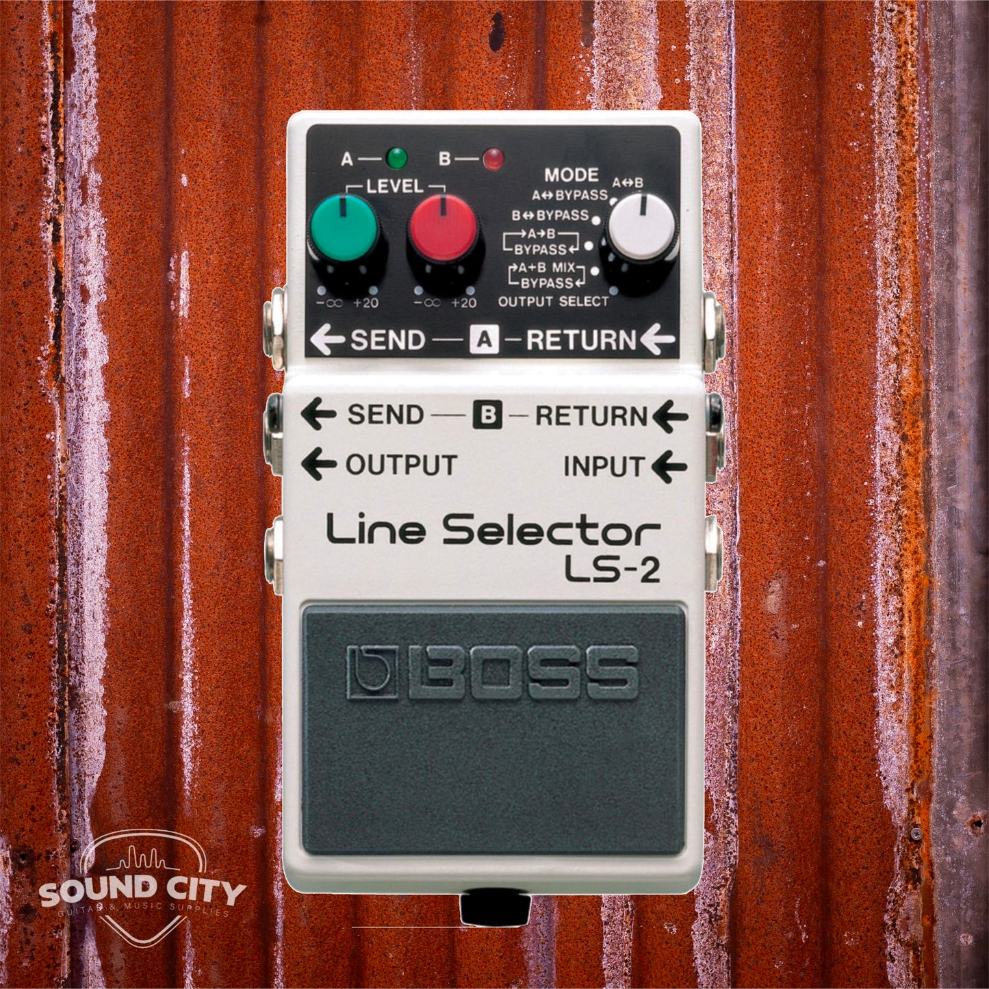 Boss LS-2 Line Selector Effectpedaal