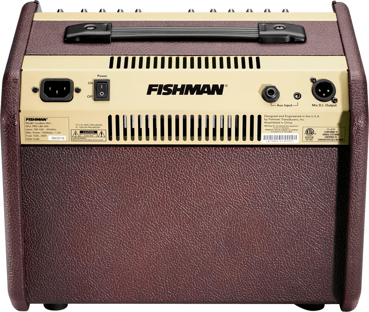Fishman Loudbox Mini 60W Akoestische gitaarversterker