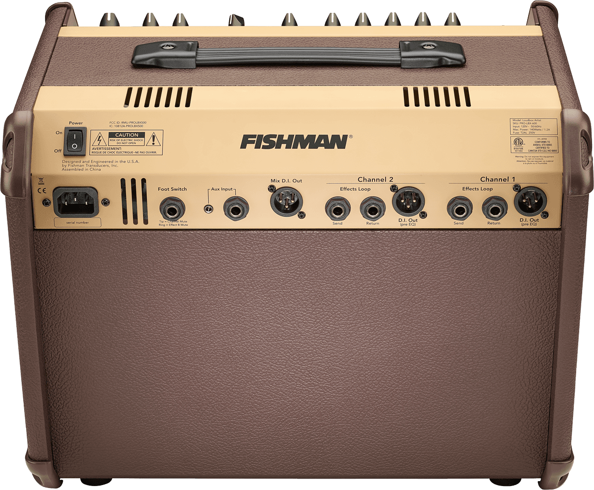 Fishman PRO-LBT-600 120W Akoestische gitaarversterker