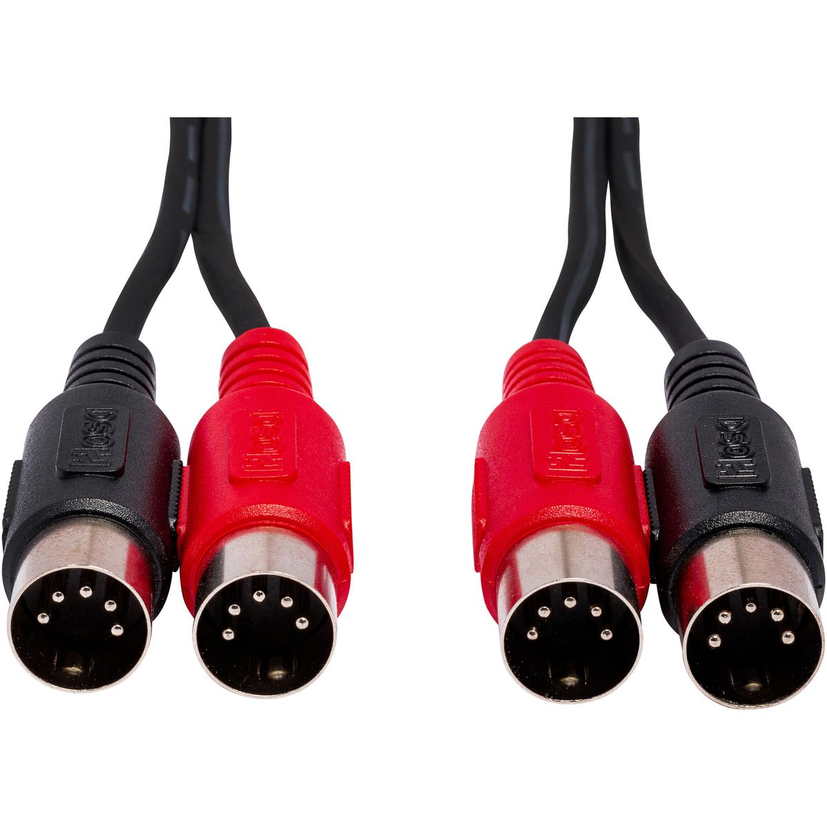 Hosa MID-203 Dual Midi Cable Dual 5-PIN DIN To Same 3 M