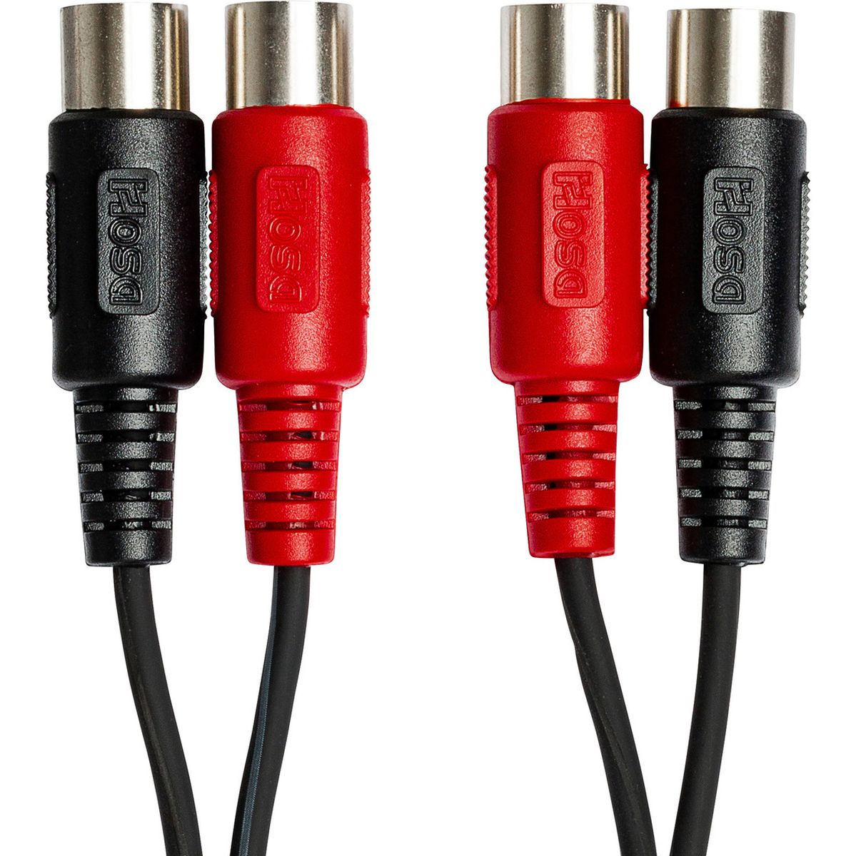 Hosa MID-203 Dual Midi Cable Dual 5-PIN DIN To Same 3 M