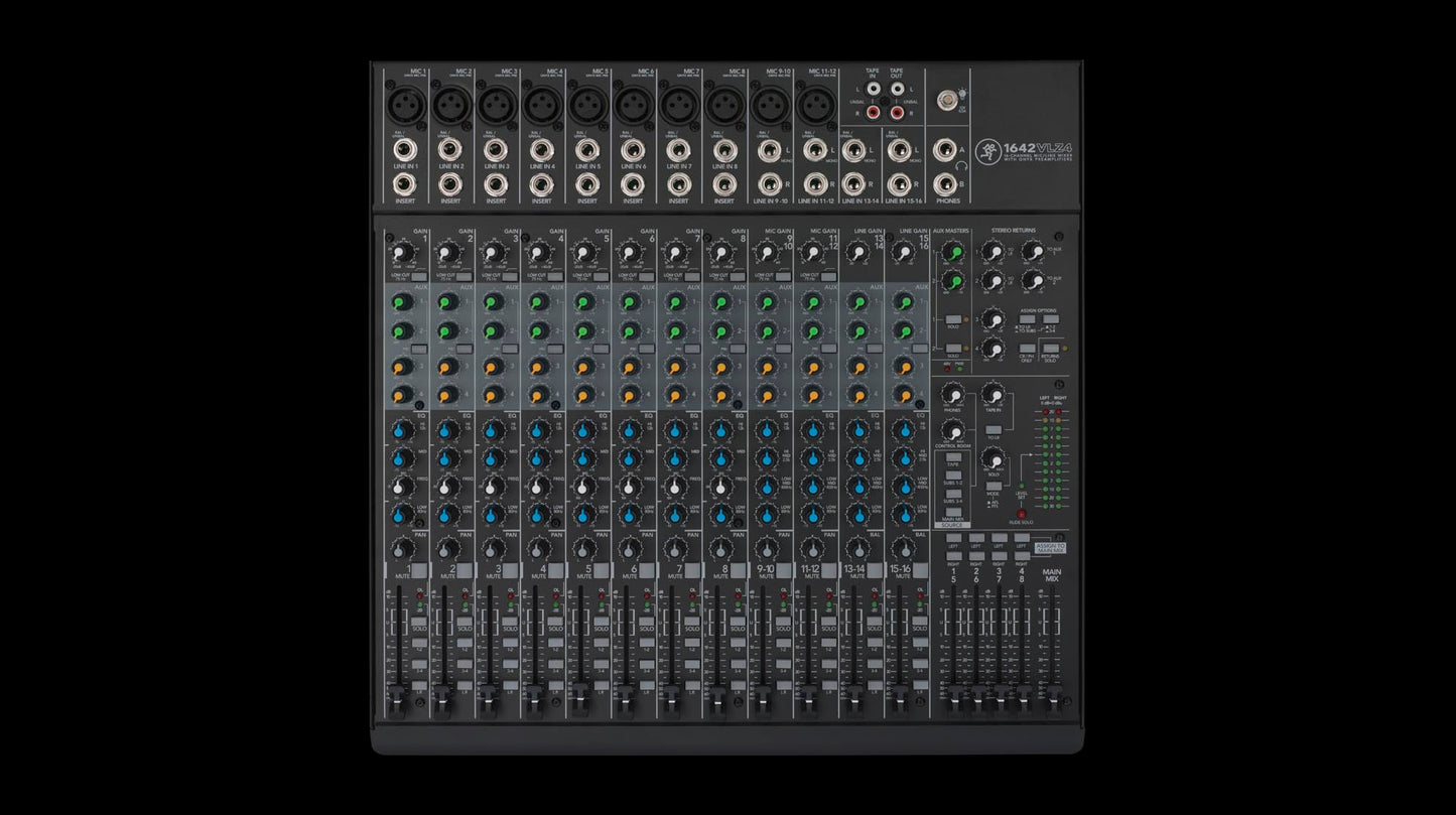 Mackie VLZ4 Compact 16 Kanalen, 4 Aux Mengtafel