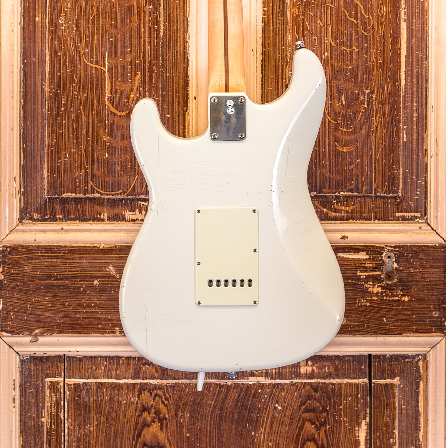Maybach Stradovari S61 Olypmic White Aged Elektrische Gitaar