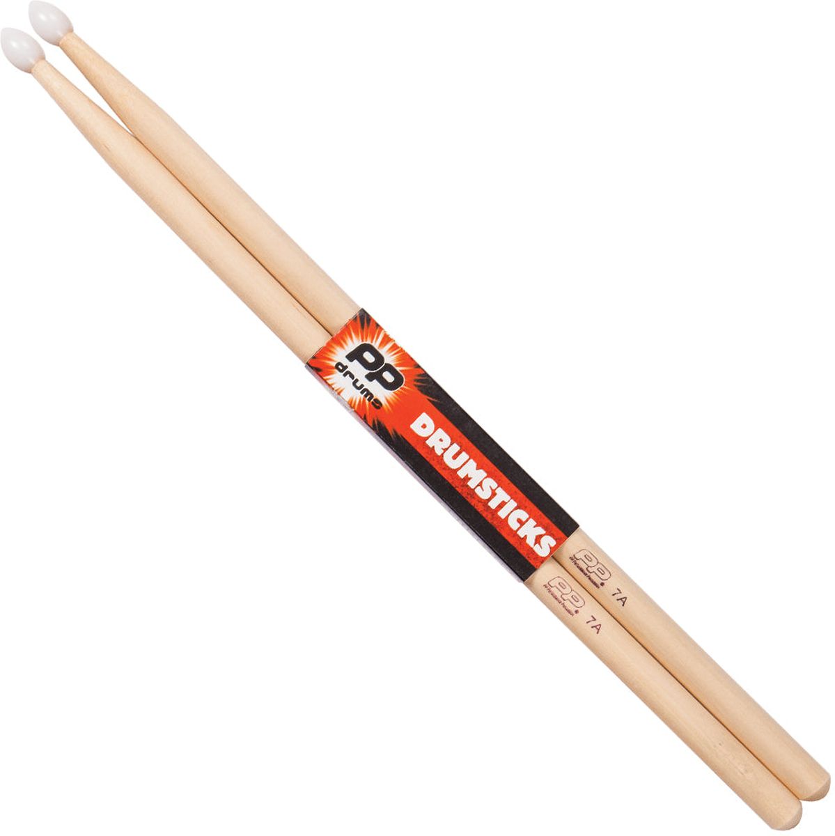 PP 7A Nylon Tip Drumsticks-Pack 12