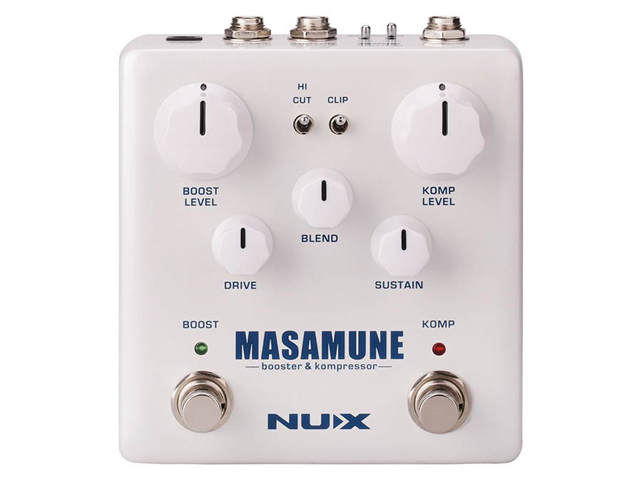 NUX NBK-5 Verdugo Series analoge compressor/ boost MASAMUNE Effectpedaal