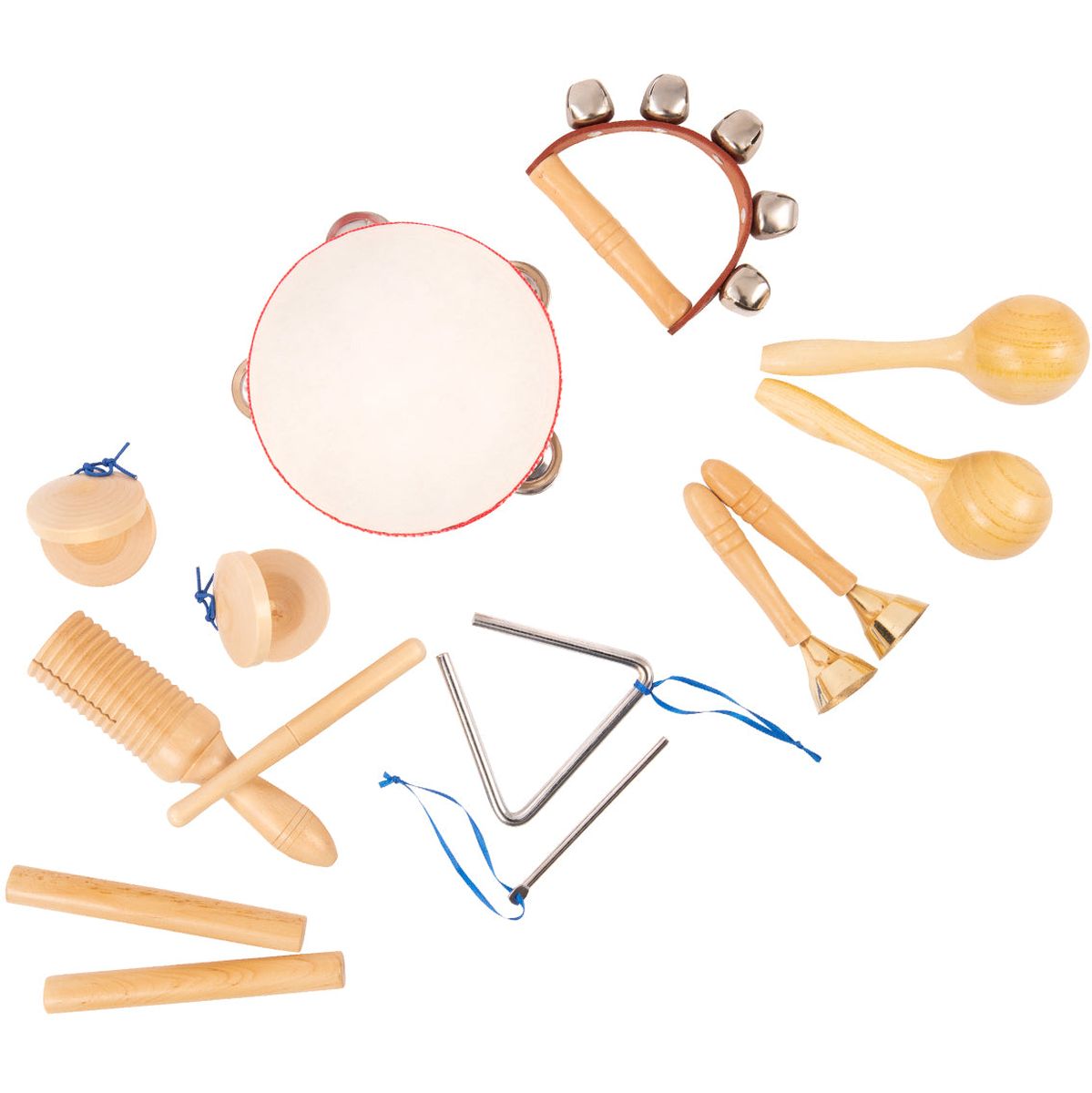 PP Musical Instrument Wooden Percussion Set