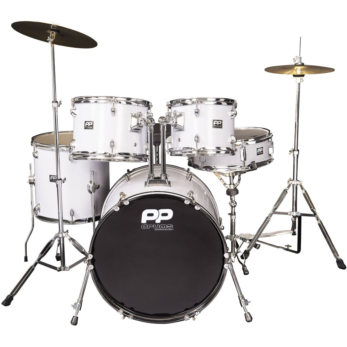 PP 5PC Fusion Drum Kit-White