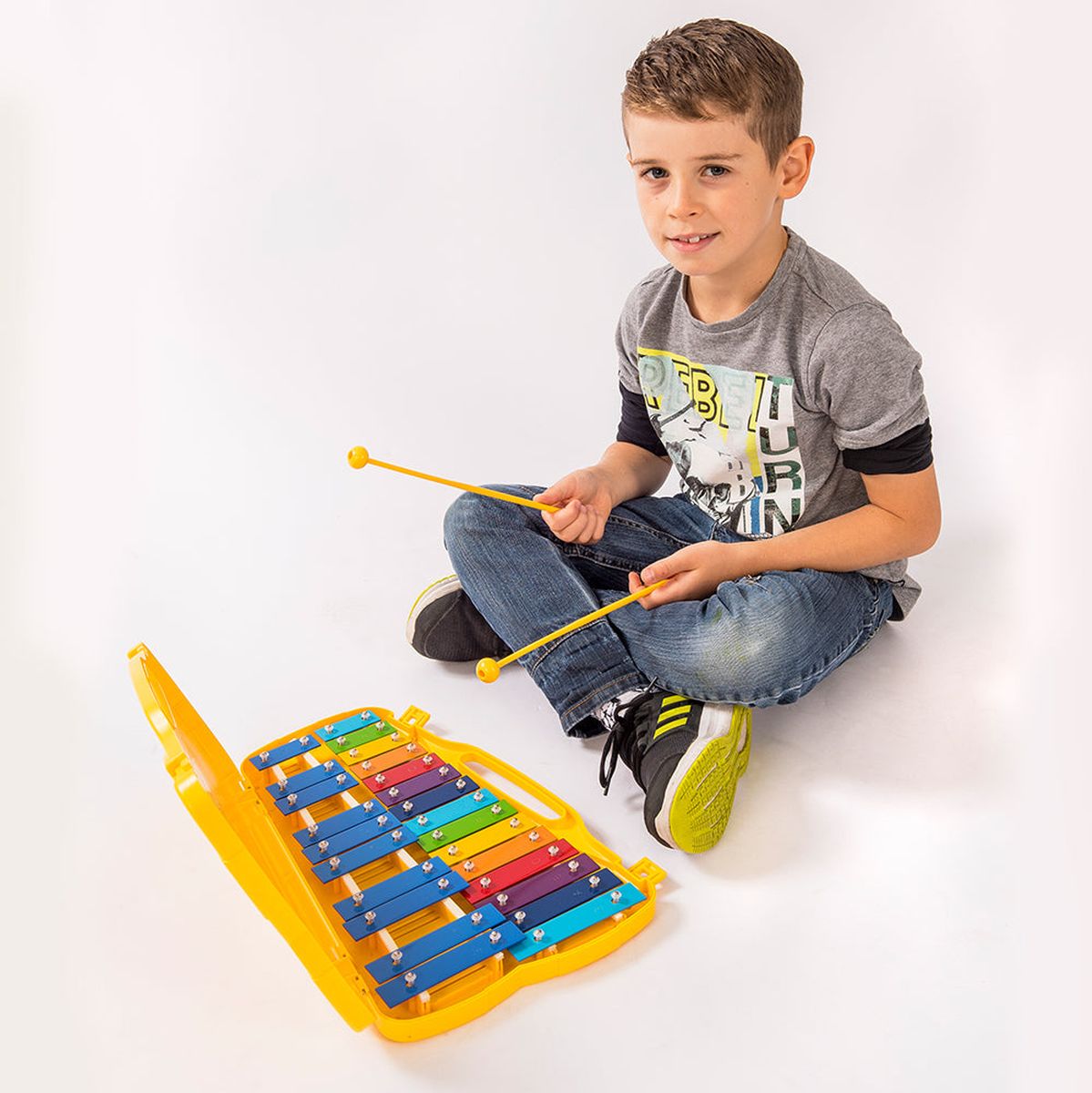 PP G5-G7 25 Note Glockenspiel-Coloured Keys