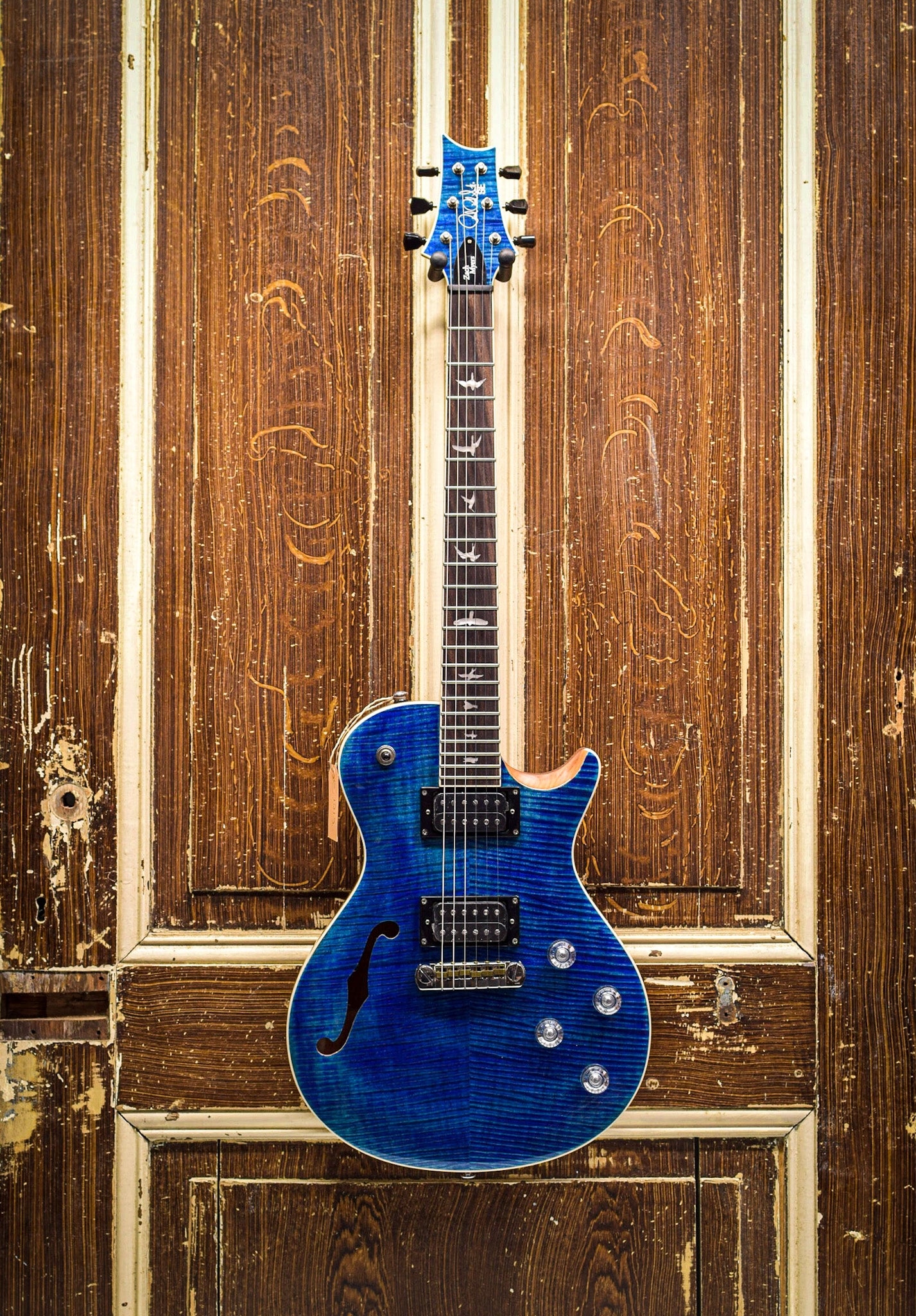 PRS SE Zach Myers - Myers Blue Elektrische Gitaar