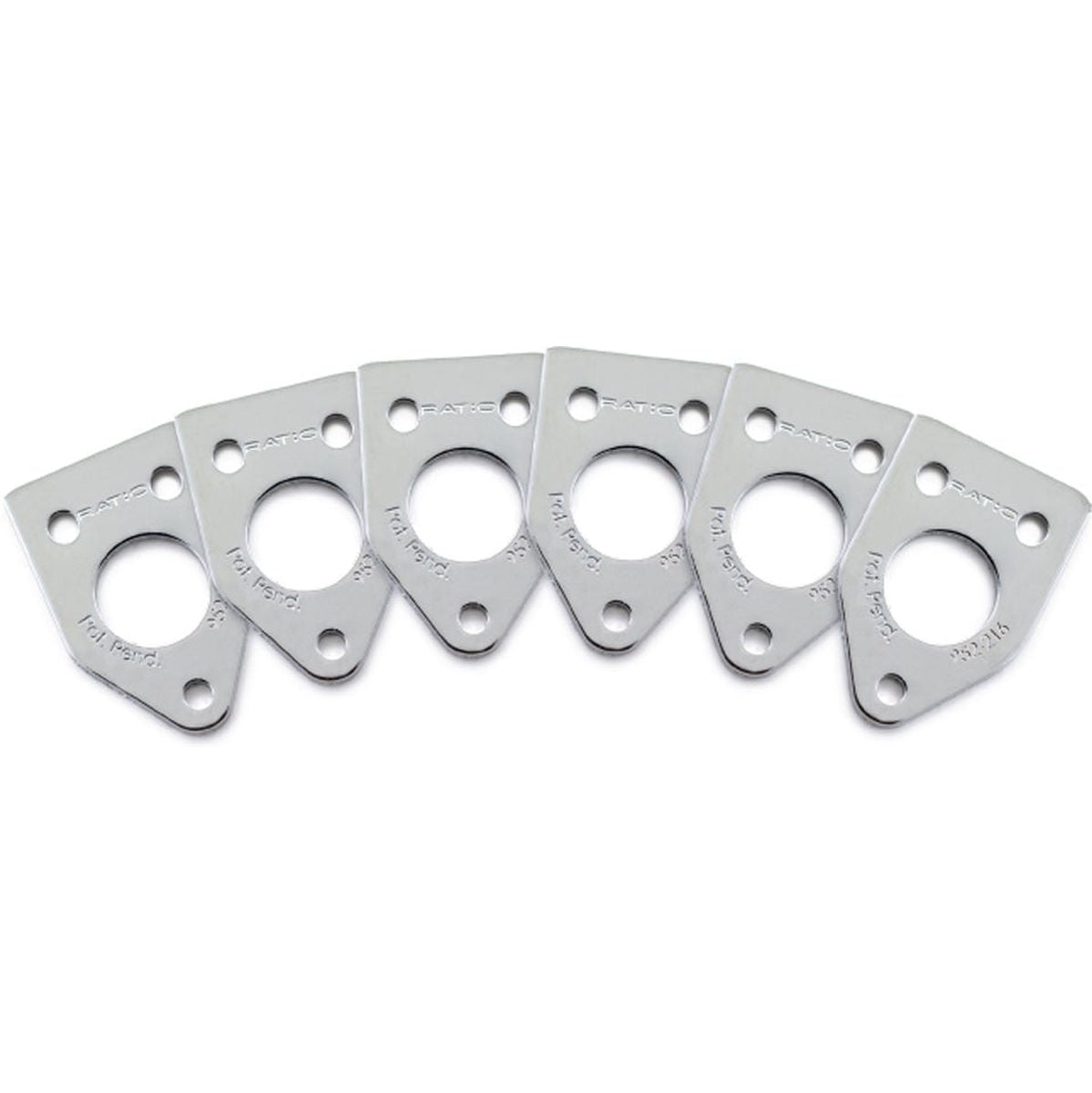 Graph Tech Ratio Plate For 90 Degree Screw Hole - Chrome