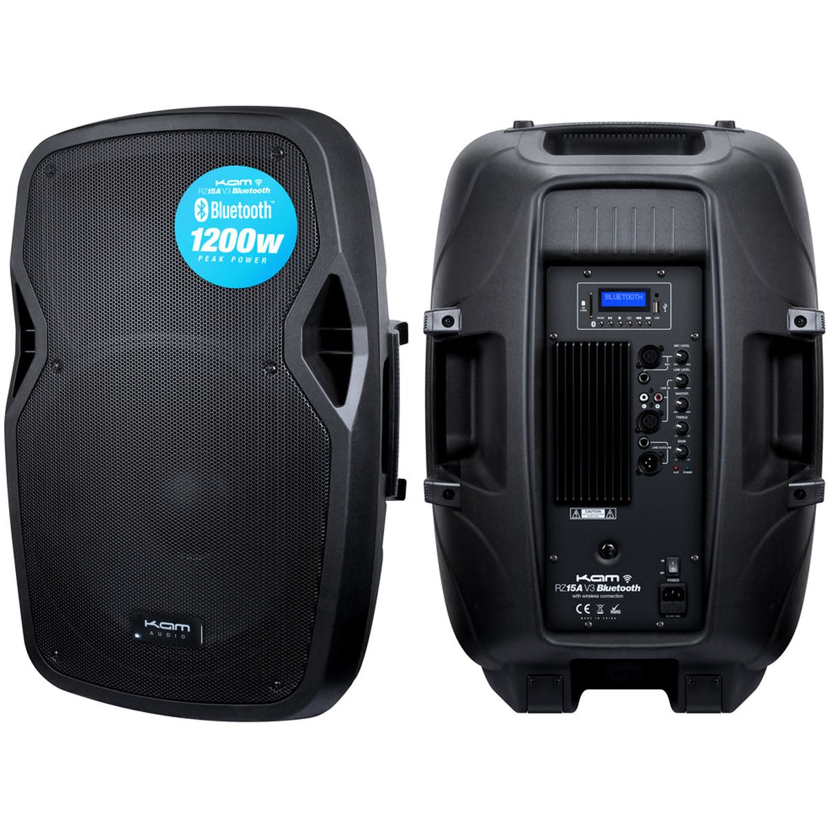 Kam RZ15A Active Speaker w/ Bluetooth & Speaker Stand