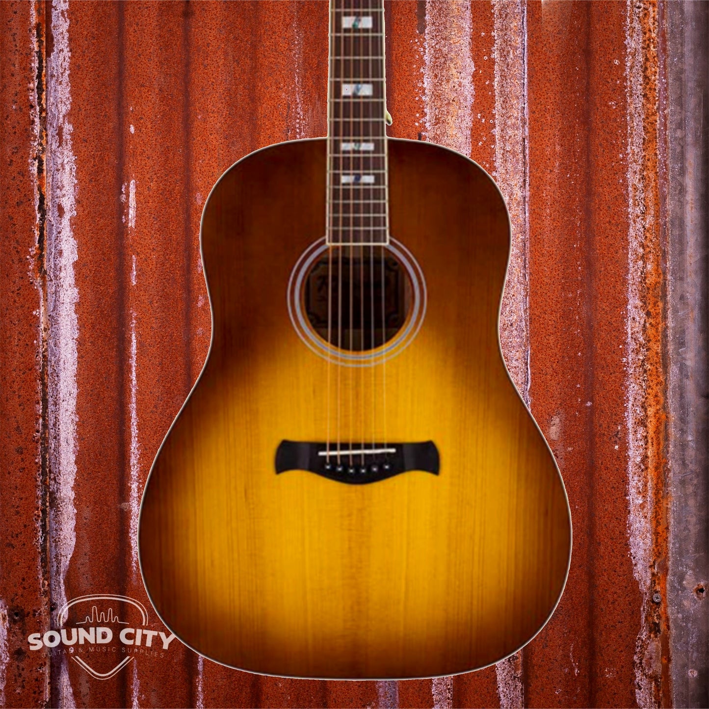 Richwood HSDS-42-HB Dreadnought Heritage Series Handmade Westerngitaar