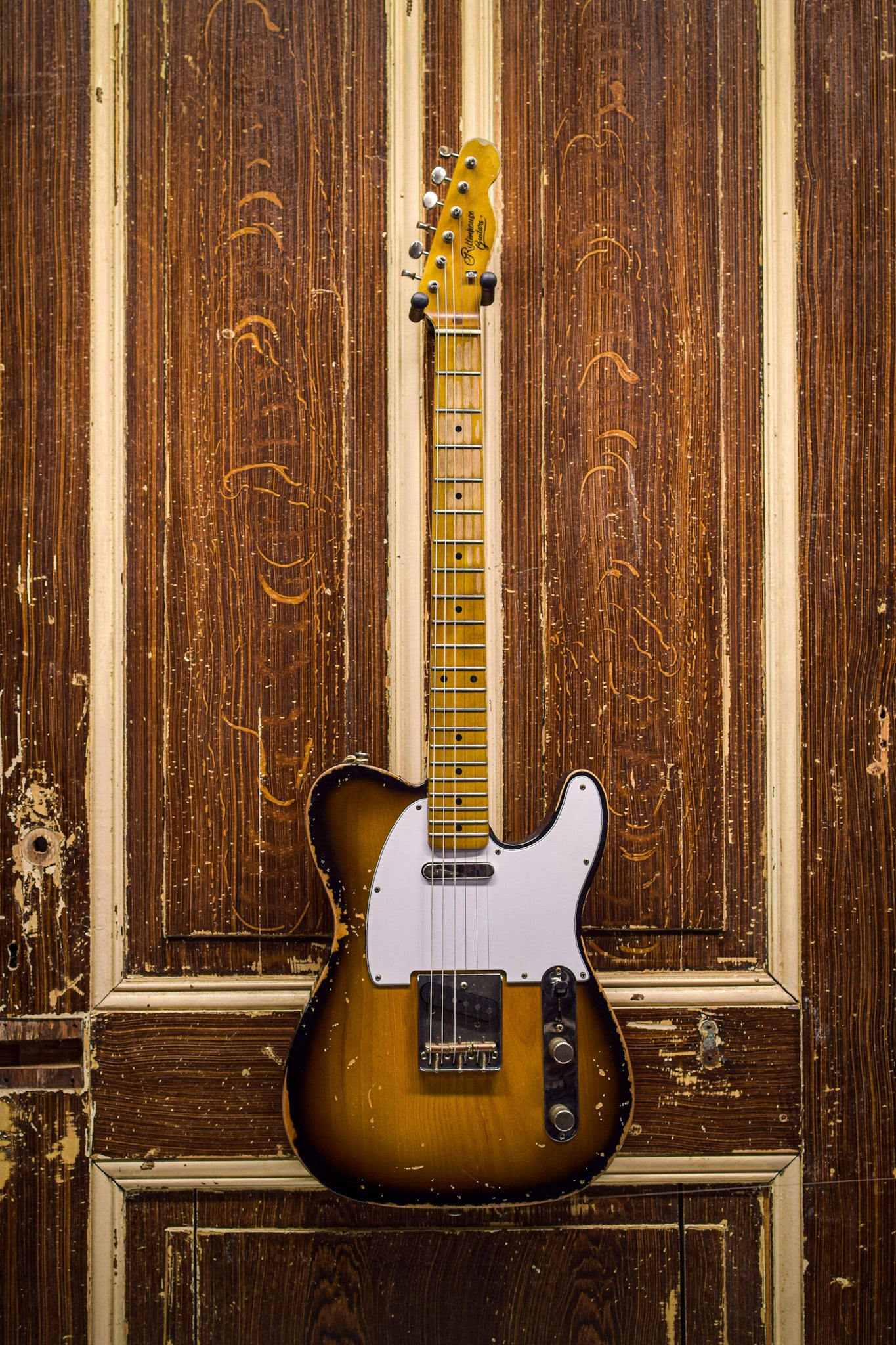 Rittenhouse Tele 2TS Lollar Vintage pickups Elektrische gitaar