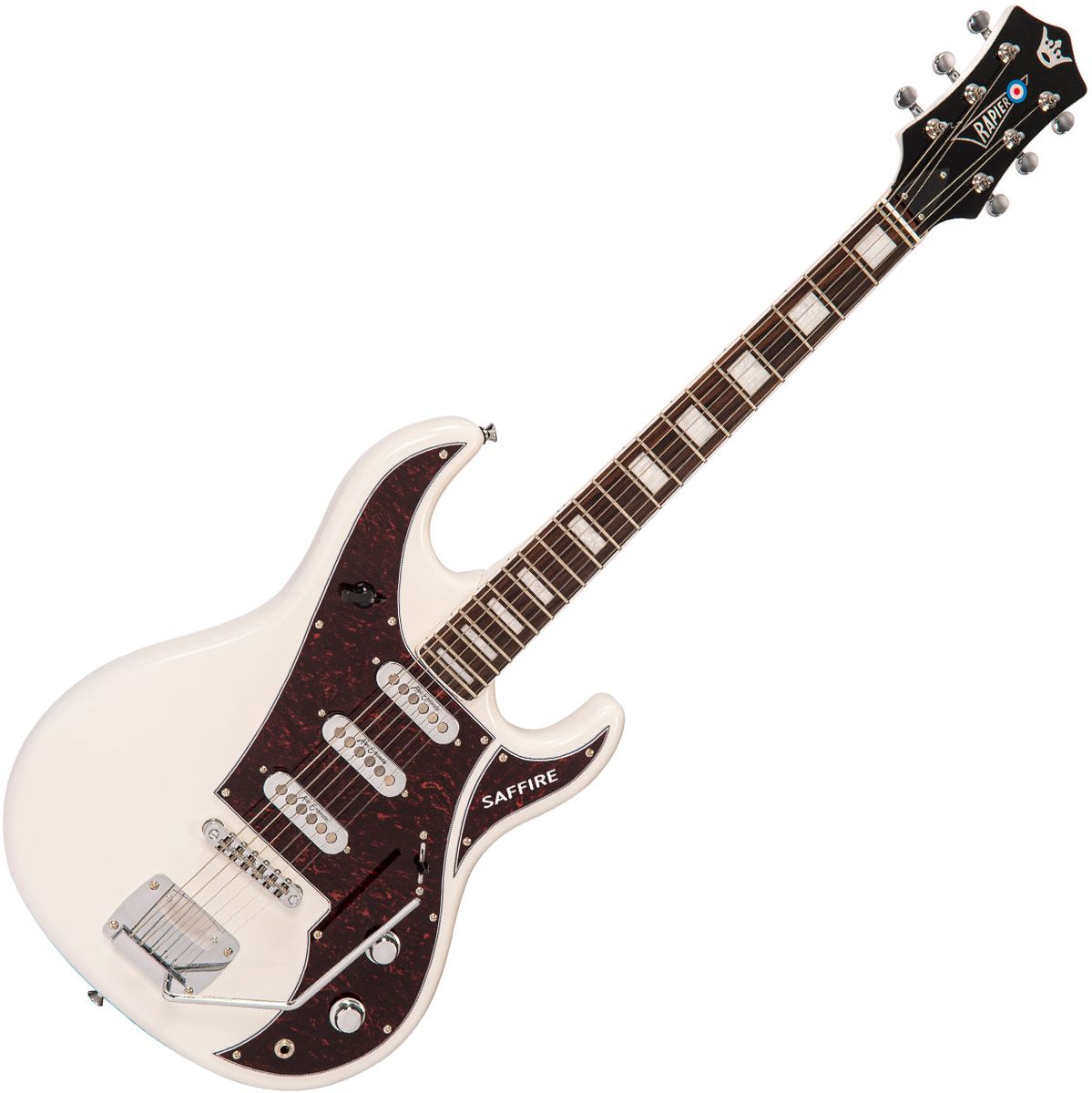 Rapier Saffire 6 Electric Guitar - Vintage White