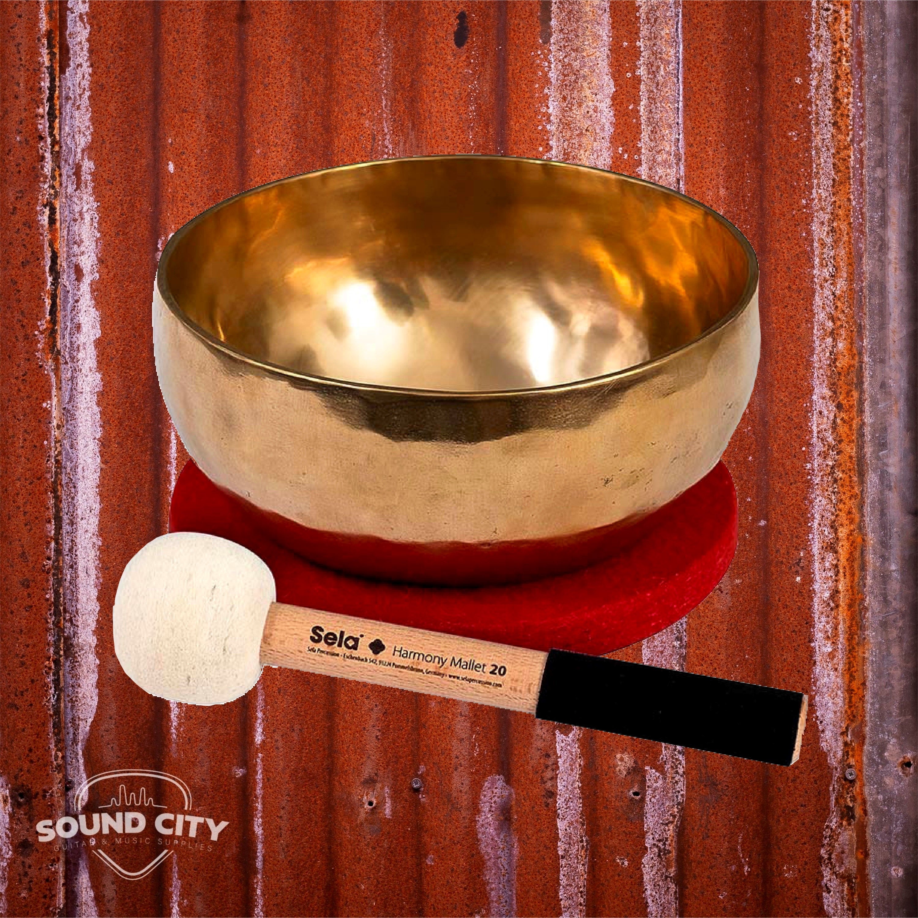 Sela 263 Messing Klankschaal 19cm