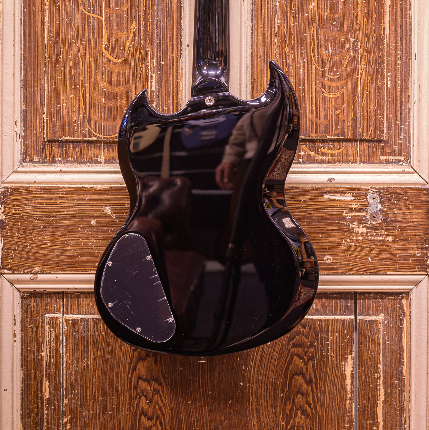 Vintage VS4BK ReIssued Boulevard Black basgitaar