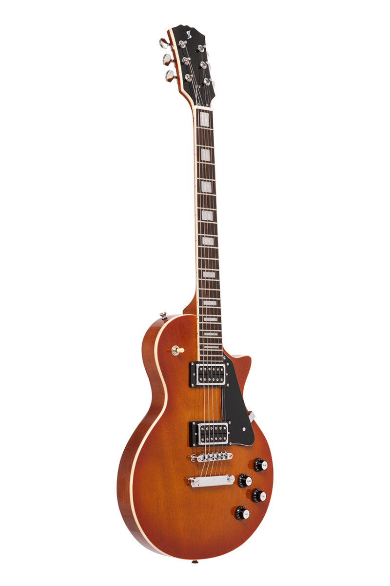 Stagg SEL-STD VSB Vintage Sunburst LP Elektrische Gitaar
