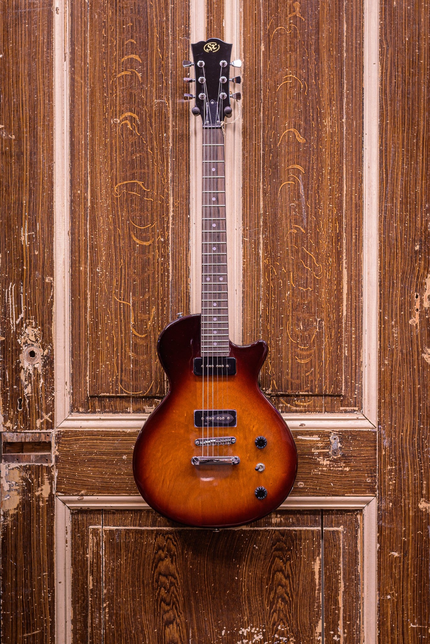 SX - EE3J-VS LP Junior style Vintage Sunburst Elektrische gitaar