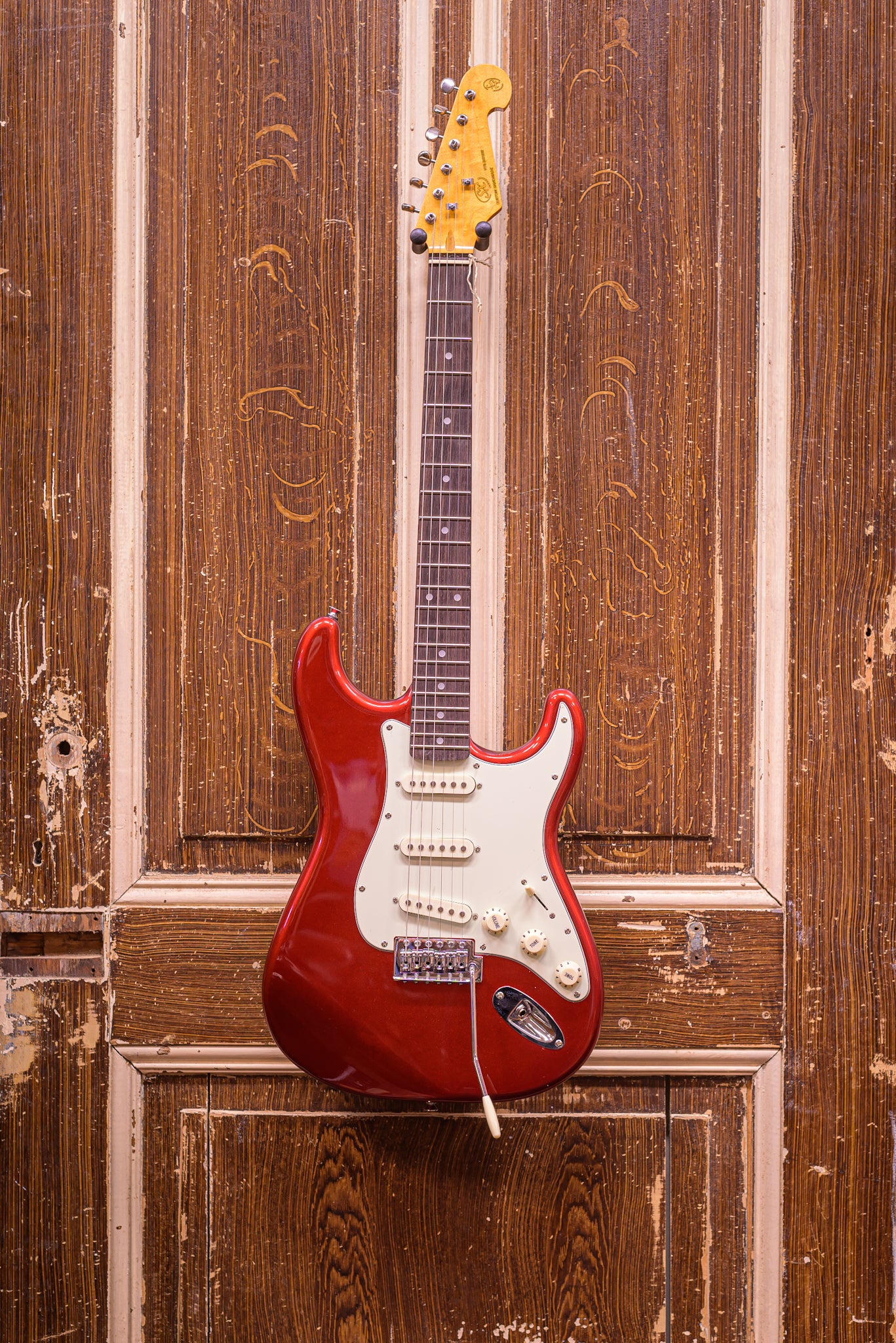 SX Retro Series electric guitar 57 SST57-CAR Elektrische gitaar