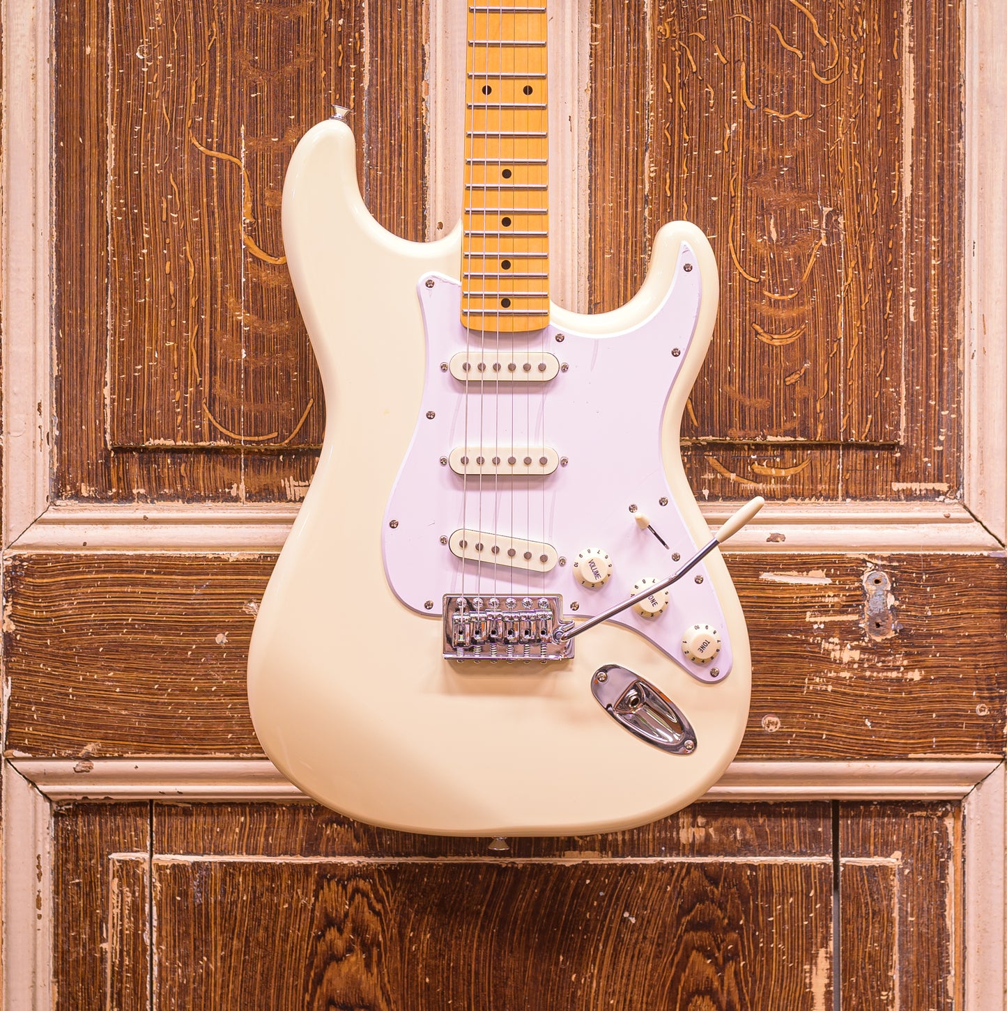 SX Retro Series electric guitar 57 SST57-VWH Elektrische gitaar