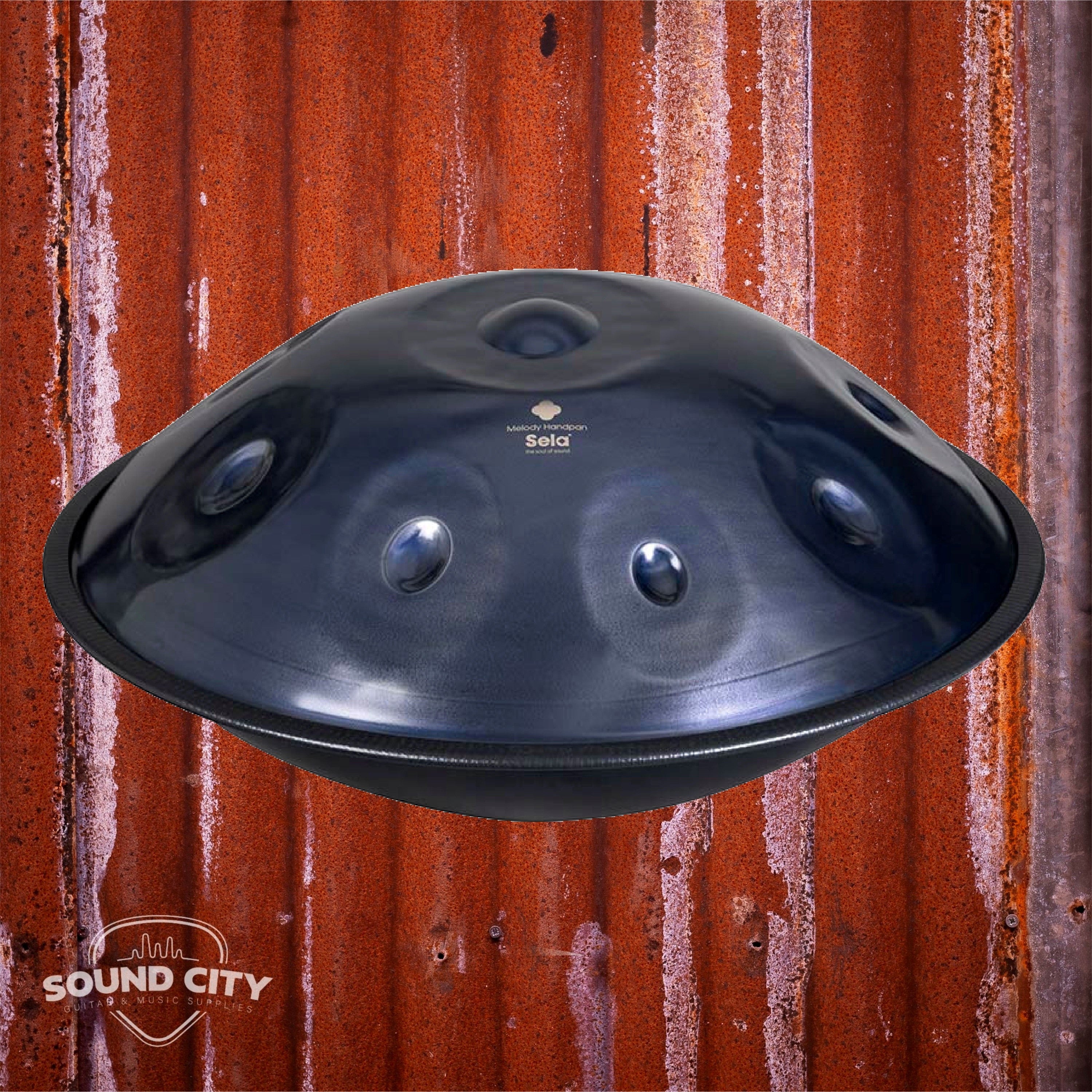 Sela 221 Handpan Steel D Amara, met tas