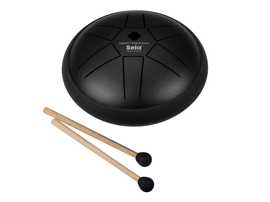 Sela 352 Tongue drum 5,5" C Major Pentatonic Black