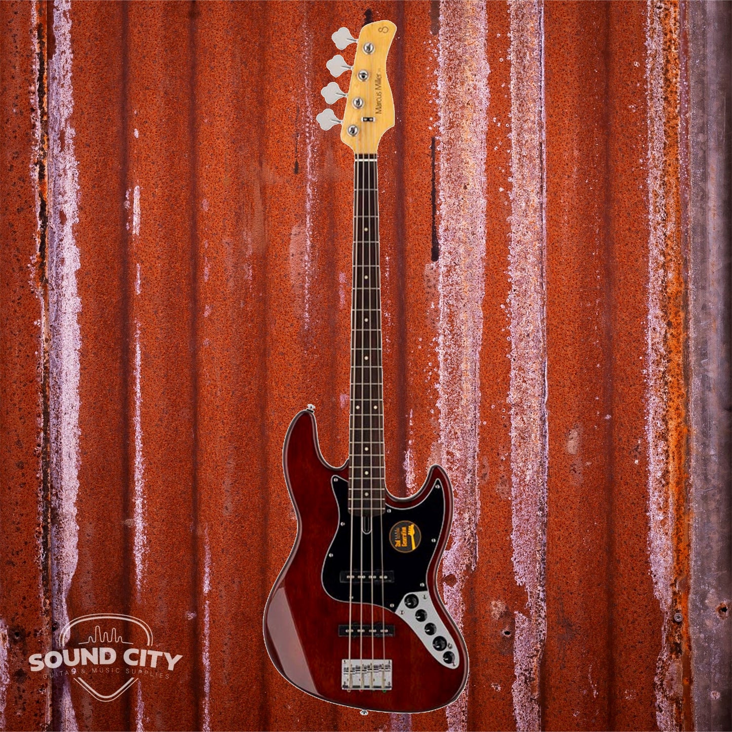 Sire Basses V3+ 4/MA Natural Mahogany Actieve Basgitaar