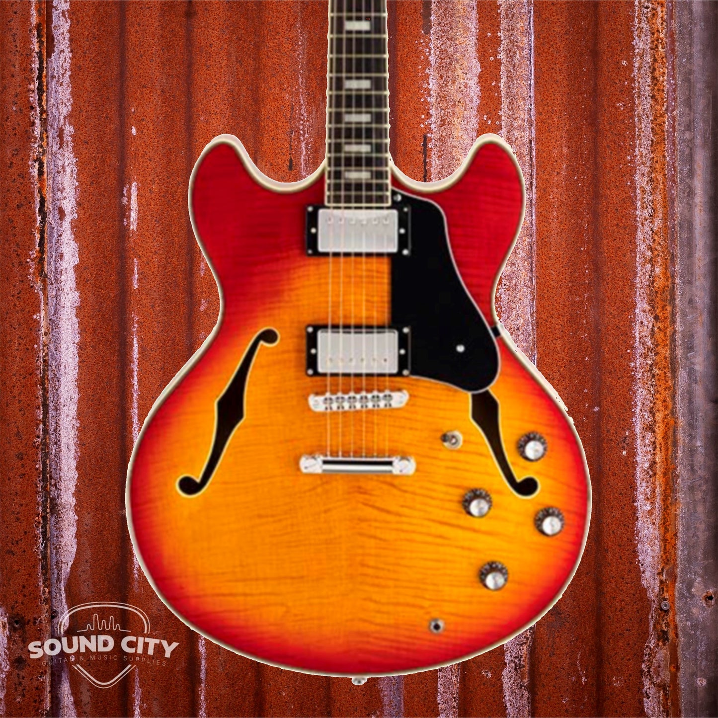 Sire Guitars H7 CS Archtop Elektrische gitaar