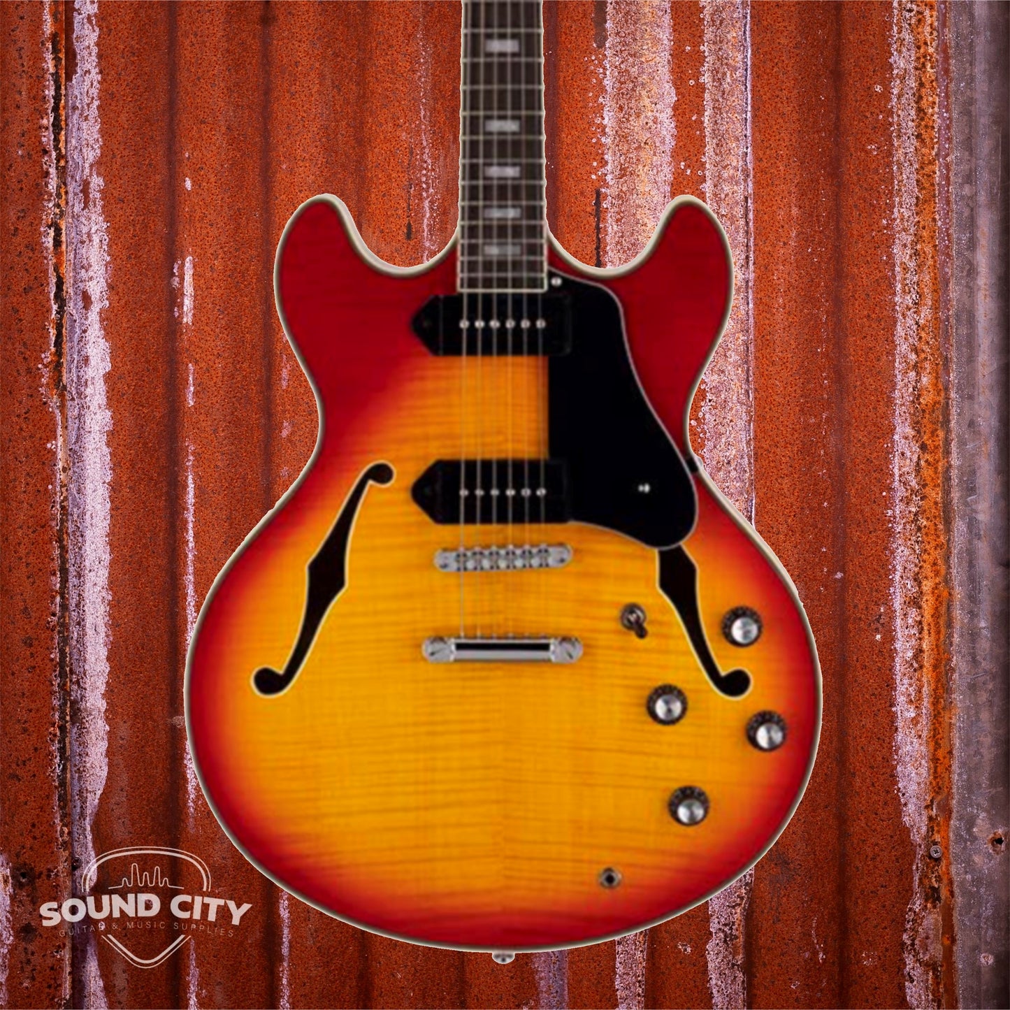 Sire Guitars H7V/CS Cherry Sunburst Elektrische gitaar