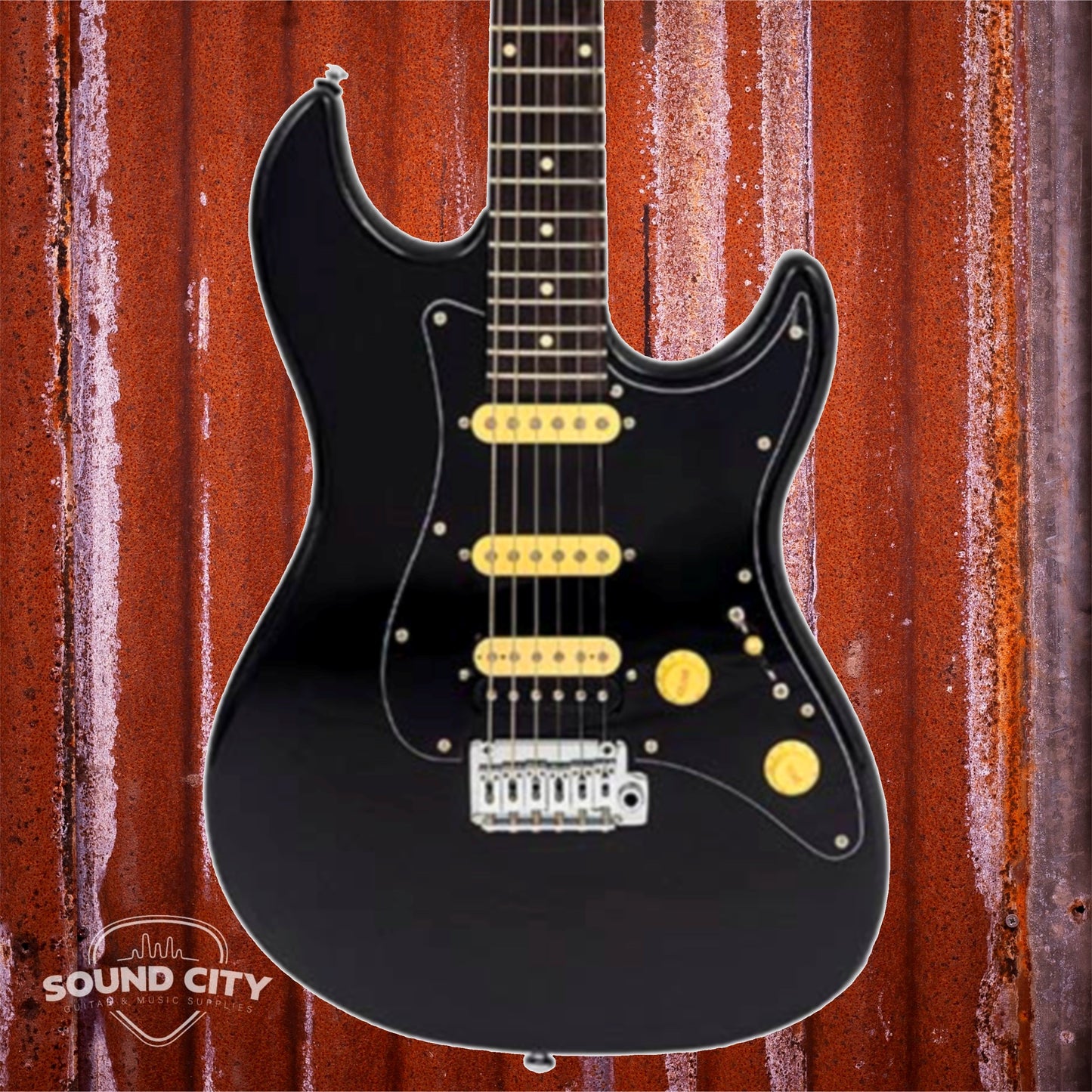 Sire Guitars S3+HSS/BK Black S3+ Elektrische gitaar