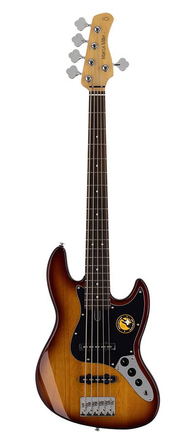 Sire Basses V3P 5/TS Tobacco Sunburst Passieve Basgitaar