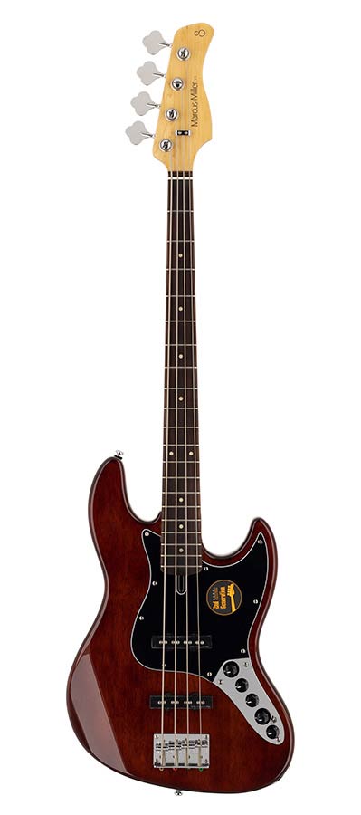 Sire Basses V3+ 4/MA Natural Mahogany Actieve Basgitaar