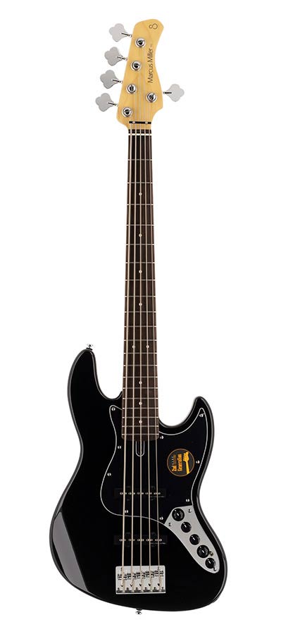Sire Basses V3+ 5/BK Black Active Basgitaar